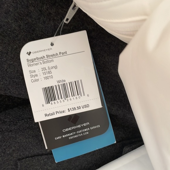 Obermeyer Aspen CO Highrise Sugarbrush Stretch Snow Pants Sz 20L - Picture 6 of 7